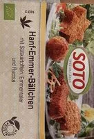 Mängden socker i Hanf Emmer Bällchen