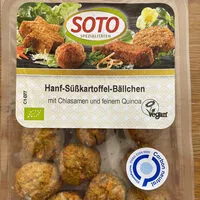 Mängden socker i Hanf-Süßkartoffel-Bällchen