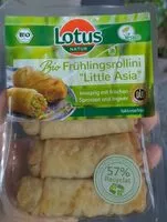 Mängden socker i Bio-Frühlingsrollini "Little Asia"