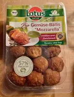 Mängden socker i Bio Gemüse-Bällis "Mozzarella"