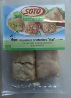 Mängden socker i Rouleaux printaniers thai