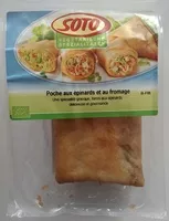 Mängden socker i Poche aux épinards et au fromage