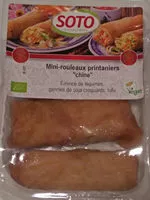 Mängden socker i Mini Rouleaux printaniers Chine vegan