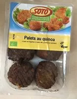 Mängden socker i Palets au Quinoa