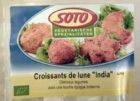 Mängden socker i Croissants de lune « India »