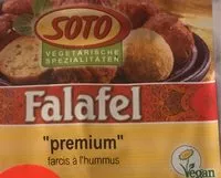 Mängden socker i Falafel premium farcis à l'hummus