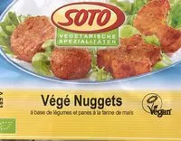 Mängden socker i Végé Nuggets