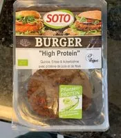 Mängden socker i Burger High protein