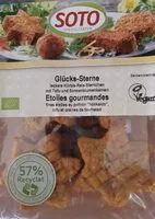 Mängden socker i Étoiles gourmandes au tofu
