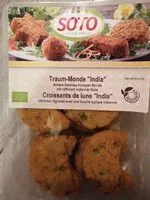 Mängden socker i Croissants de lune "India"