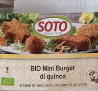 Mängden socker i Bio mini burger di quinoa