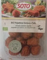 Mängden socker i Bio polpettine di Verdure e Tofu