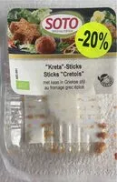 Mängden socker i Kreta sticks