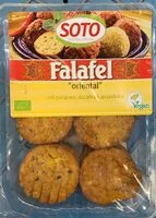 Mängden socker i Falafel "oriental"
