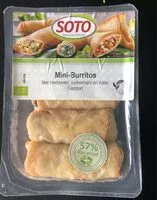 Mängden socker i Mini-burritos