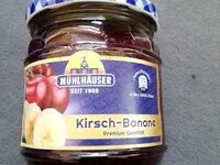 Mängden socker i Kirsch Banane Marmelade