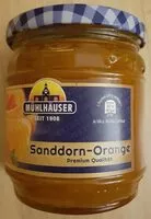 Mängden socker i Sanddorn-Orange-Marmelade