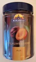 Mängden socker i Mühlhäuser Pflaumenliebe pur