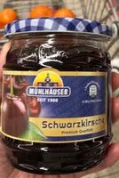 Mängden socker i Schwarze Kirsche