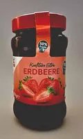 Mängden socker i Konfitüre Extra, Erdbeere