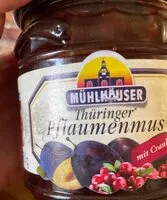 Mängden socker i Pflaumenmus