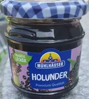 Mängden socker i Mühlhäuser Holunder