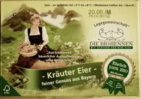 Mängden socker i Bio-Kräuter Eier