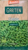 Mängden socker i Erbsen