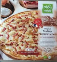 Mängden socker i Original Elsässer Flammkuchen