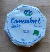 Mängden socker i Camembert leicht