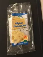 Mängden socker i Allgäuer Emmentaler