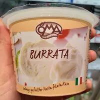 Mängden socker i Burrata