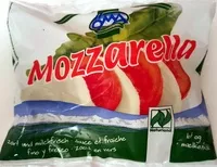 Mängden socker i Mozzarella bio