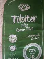 Mängden socker i Tilsiter Bio Schnittkäse in Scheiben