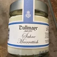 Mängden socker i Sahne Meerrettich