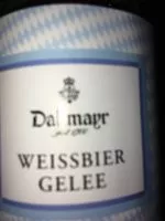 Mängden socker i Weißbier Gelee
