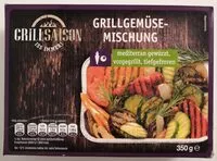 Mängden socker i Grillgemüsemischung, mediteran gewürzt, vorgegrillt