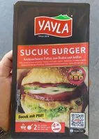 Mängden socker i Sucuk burger