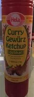 Mängden socker i Curry Gewürz Ketchup