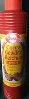 Mängden socker i Curry Gewürz Ketchup, Scharf