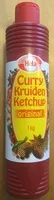 Mängden socker i Curry kruiden ketchup original