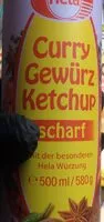 Mängden socker i Gewürz Ketchup Curry SCHARF