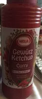 Mängden socker i Curry Ketchup extra scharf