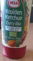 Mängden socker i Ketchup curry bio