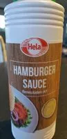 Mängden socker i Hamburger Sauce cremig mild