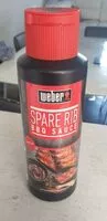 Mängden socker i Spare rib bbq sauce