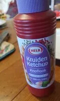 Mängden socker i Kruiden ketchup knoflook ketchup épicé ail