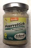 Mängden socker i Meerretich