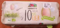 Mängden socker i 10 frische Bio Eier