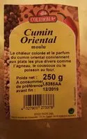Mängden socker i Cumin oriental